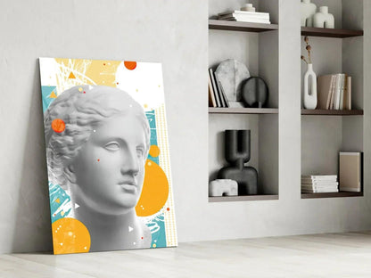 Sculpture Glass Wall Art - LUXARTDECO