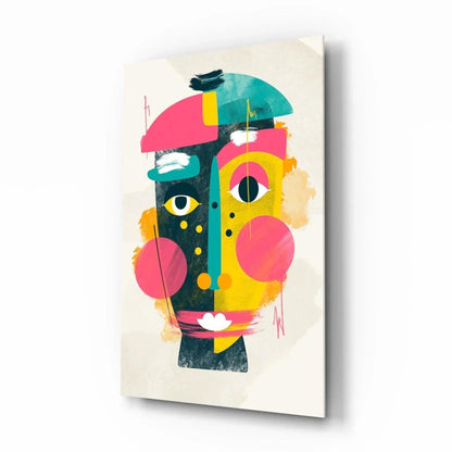 Illustration Glass Wall Art - LUXARTDECO