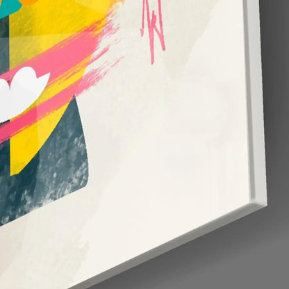 Illustration Glass Wall Art - LUXARTDECO