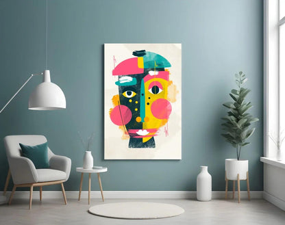 Illustration Glass Wall Art - LUXARTDECO