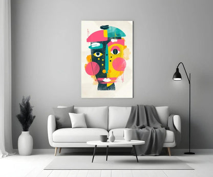 Illustration Glass Wall Art - LUXARTDECO