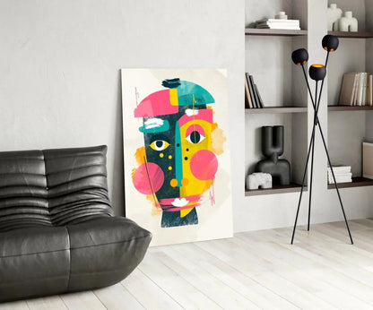 Illustration Glass Wall Art - LUXARTDECO