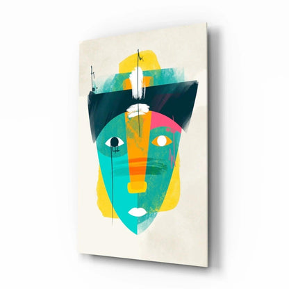 Illustration Glass Wall Art - LUXARTDECO