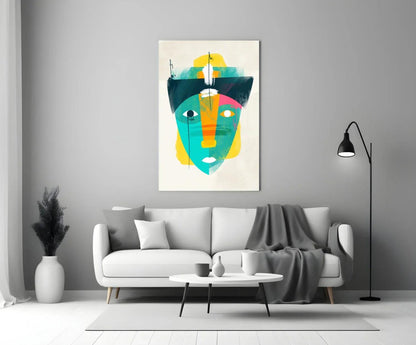 Illustration Glass Wall Art - LUXARTDECO