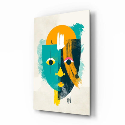 Illustration Glass Wall Art - LUXARTDECO