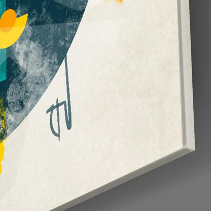 Illustration Glass Wall Art - LUXARTDECO