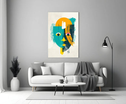 Illustration Glass Wall Art - LUXARTDECO