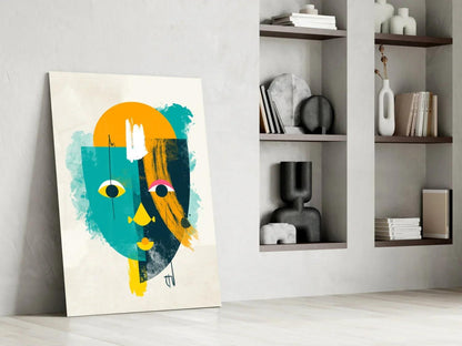 Illustration Glass Wall Art - LUXARTDECO