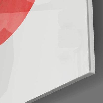 Abstract Shapes Glass Wall Art - LUXARTDECO
