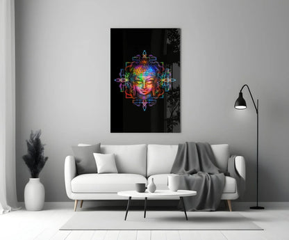 Buddha Glass Wall Art - LUXARTDECO