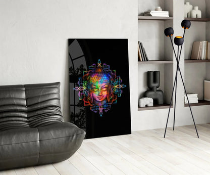 Buddha Glass Wall Art - LUXARTDECO