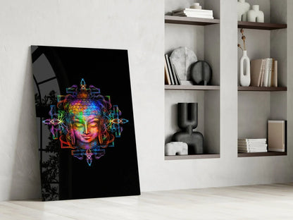 Buddha Glass Wall Art - LUXARTDECO