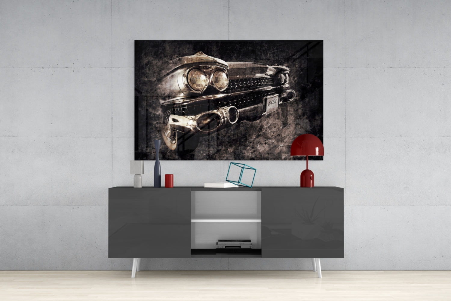 Car Glass Wall Art