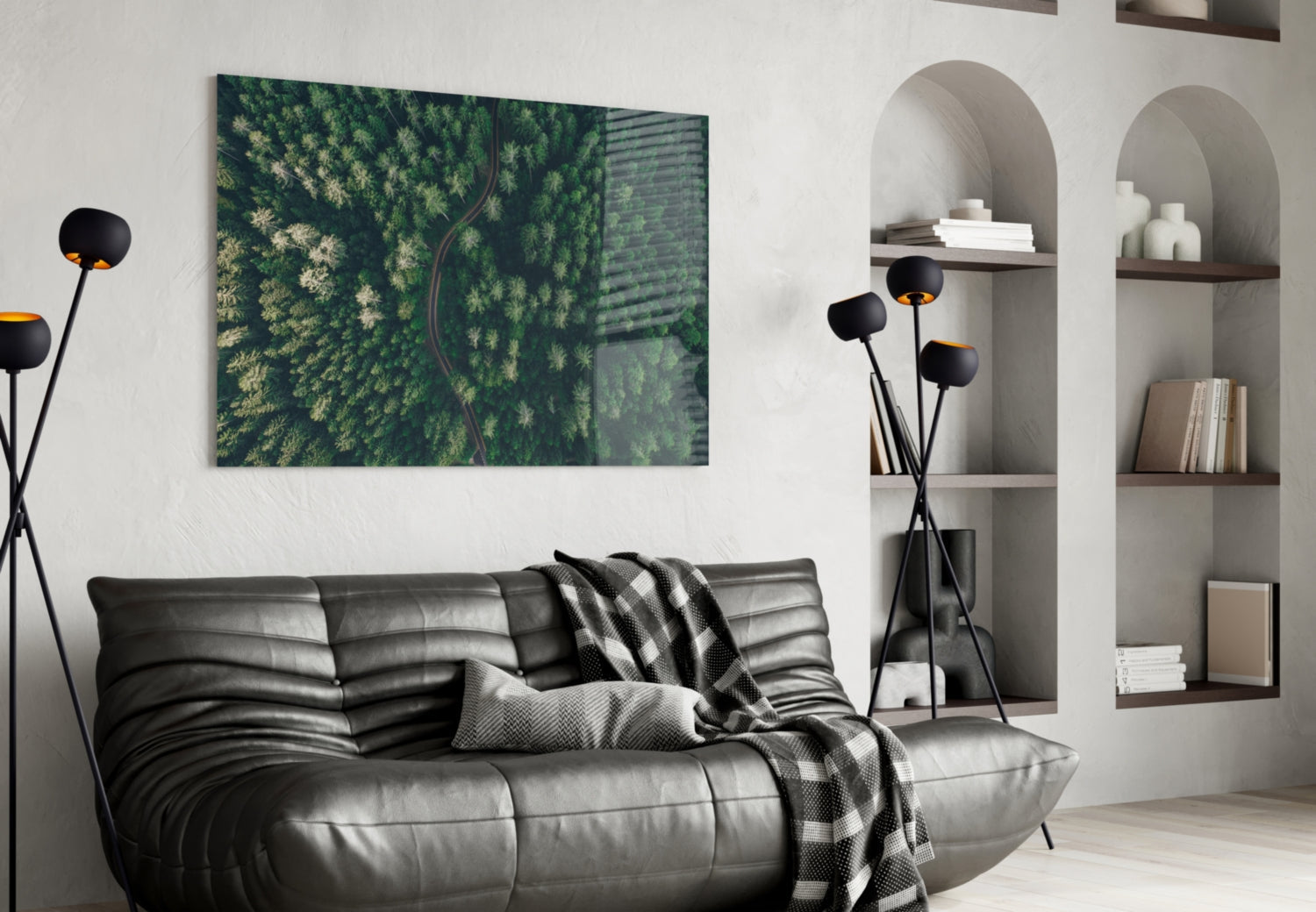 Forest Glass Wall Art