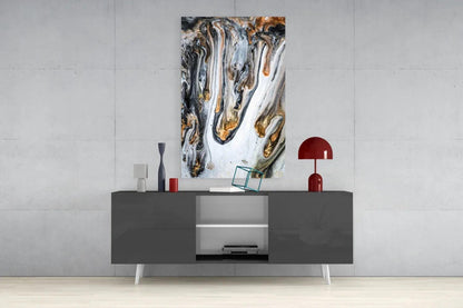 Abstract Glass Wall Art - LUXARTDECO