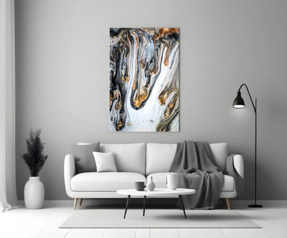Abstract Glass Wall Art - LUXARTDECO