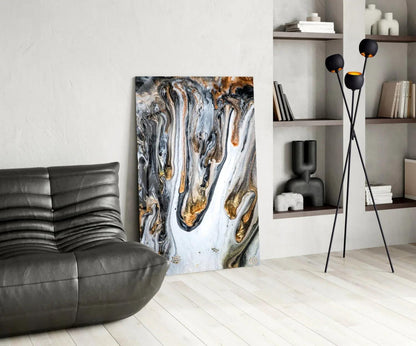 Abstract Glass Wall Art - LUXARTDECO
