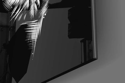 Horns Hands Glass Wall Art - LUXARTDECO