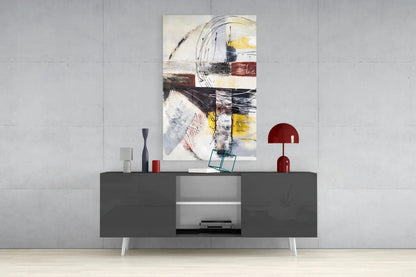 Abstract Glass Wall Art - LUXARTDECO