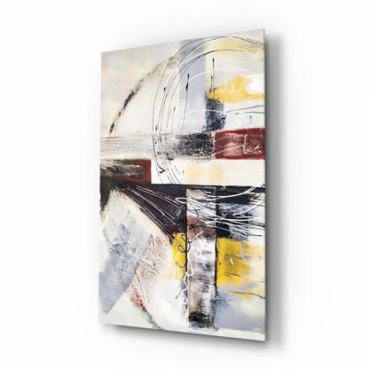 Abstract Glass Wall Art - LUXARTDECO