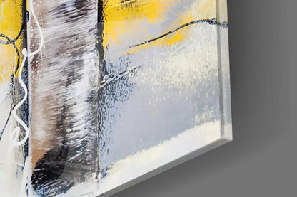 Abstract Glass Wall Art - LUXARTDECO