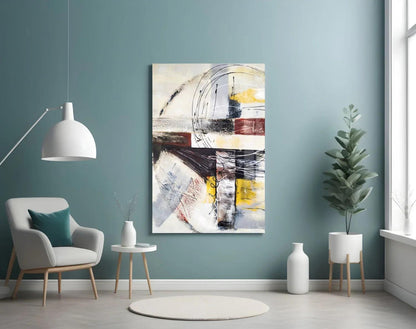 Abstract Glass Wall Art - LUXARTDECO