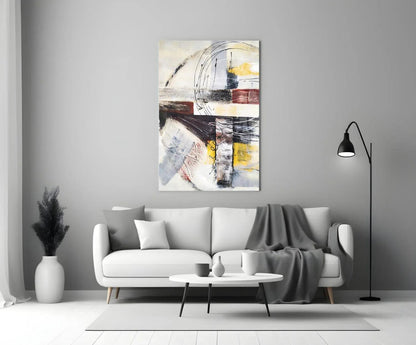 Abstract Glass Wall Art - LUXARTDECO