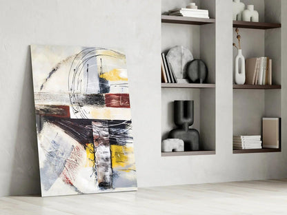 Abstract Glass Wall Art - LUXARTDECO