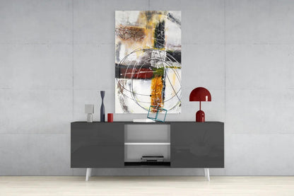 Abstract Glass Wall Art - LUXARTDECO