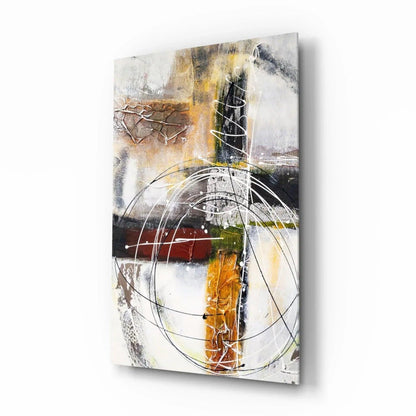 Abstract Glass Wall Art - LUXARTDECO