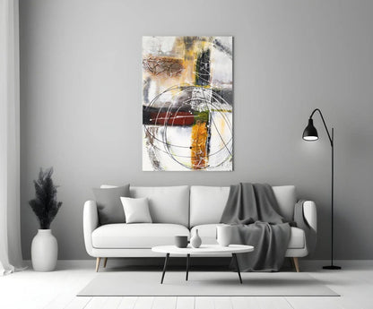 Abstract Glass Wall Art - LUXARTDECO