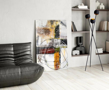 Abstract Glass Wall Art - LUXARTDECO