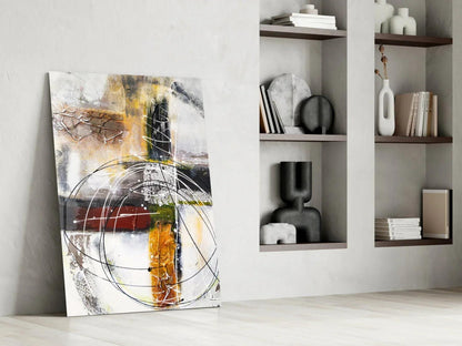 Abstract Glass Wall Art - LUXARTDECO