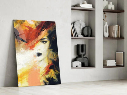 Women's Glass Wall Art - LUXARTDECO