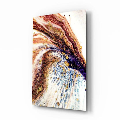 Abstract Glass Wall Art - LUXARTDECO