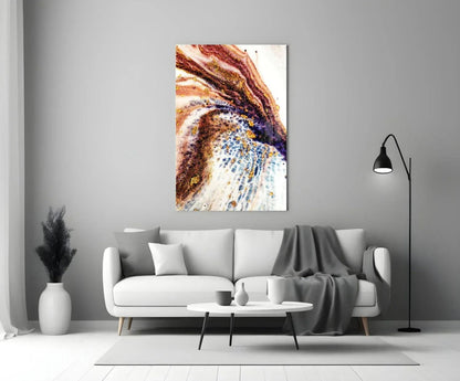 Abstract Glass Wall Art - LUXARTDECO