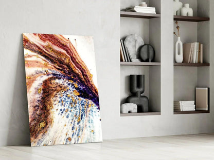 Abstract Glass Wall Art - LUXARTDECO