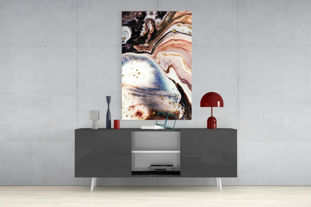 Abstract Glass Wall Art - LUXARTDECO
