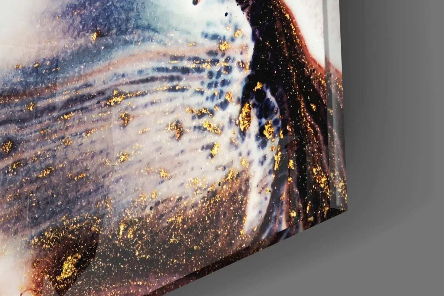 Abstract Glass Wall Art - LUXARTDECO