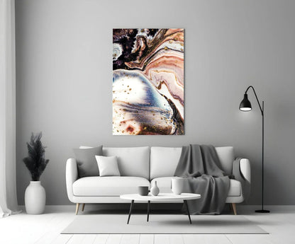 Abstract Glass Wall Art - LUXARTDECO