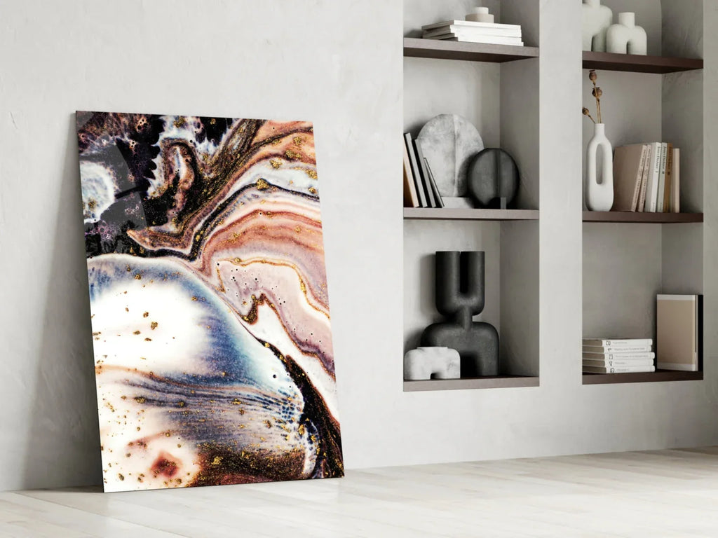 Abstract Glass Wall Art - LUXARTDECO