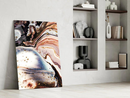 Abstract Glass Wall Art - LUXARTDECO
