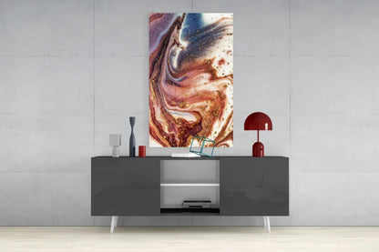 Marble Glass Wall Art - LUXARTDECO