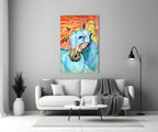 Horse Glass Wall Art - LUXARTDECO