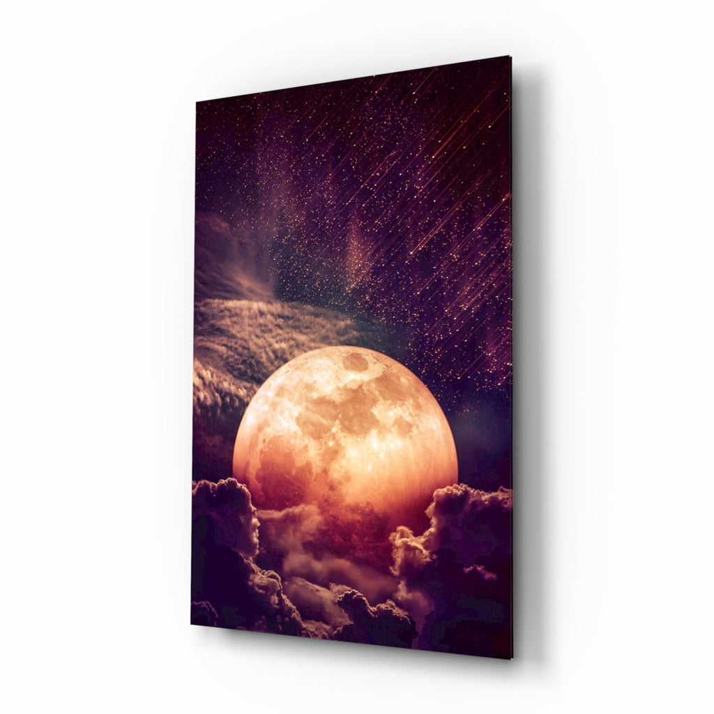 Moon Glass Wall Art