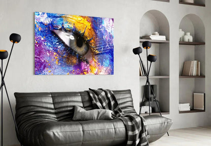 Pupil Glass Wall Art - LUXARTDECO