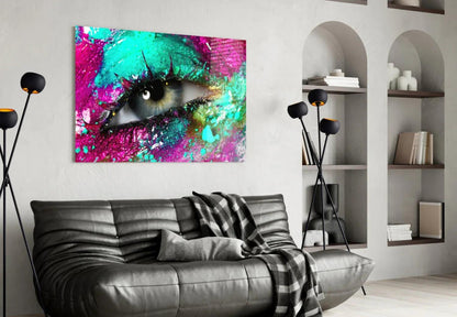 Pupil Glass Wall Art - LUXARTDECO