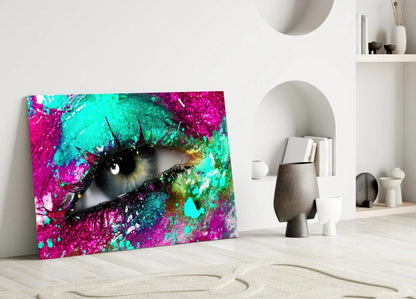 Pupil Glass Wall Art - LUXARTDECO