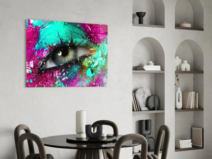 Pupil Glass Wall Art - LUXARTDECO
