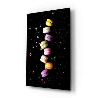 Macarons Glass Wall Art - LUXARTDECO